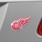 Detroit Red Wings Heavy Duty Aluminum Embossed Color Emblem, 60486