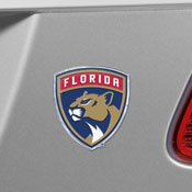 Florida Panthers Heavy Duty Aluminum Embossed Color Emblem, 60488