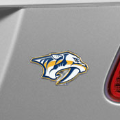 Nashville Predators Heavy Duty Aluminum Embossed Color Emblem, 60492