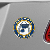 St. Louis Blues Heavy Duty Aluminum Embossed Color Emblem, 60501