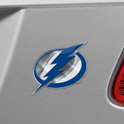 Tampa Bay Lightning Heavy Duty Aluminum Embossed Color Emblem, 60502