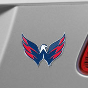 Washington Capitals Heavy Duty Aluminum Embossed Color Emblem, 60505