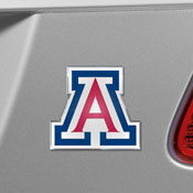 Arizona Wildcats Heavy Duty Aluminum Embossed Color Emblem, 60509