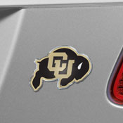 Colorado Buffaloes Heavy Duty Aluminum Embossed Color Emblem, 60519