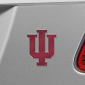 Indiana Hooisers Heavy Duty Aluminum Embossed Color Emblem, 60527