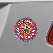 Louisiana-Lafayette Ragin' Cajuns Heavy Duty Aluminum Embossed Color Emblem, 60534