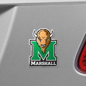 Marshall Thundering Herd Heavy Duty Aluminum Embossed Color Emblem, 60578