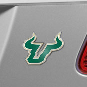 South Florida Bulls Heavy Duty Aluminum Embossed Color Emblem, 60580
