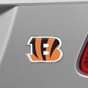 Cincinnati Bengals Heavy Duty Aluminum Embossed Color Emblem - Alternate, 60594