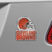 Cleveland Browns Heavy Duty Aluminum Embossed Color Emblem - Alternate, 60595