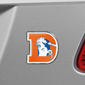Denver Broncos Heavy Duty Aluminum Embossed Color Emblem - Alternate, 60597