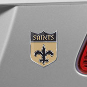 New Orleans Saints Heavy Duty Aluminum Embossed Color Emblem - Alternate, 60606