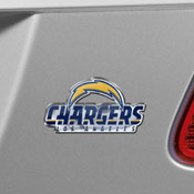 Los Angeles Chargers Heavy Duty Aluminum Embossed Color Emblem - Alternate, 60614