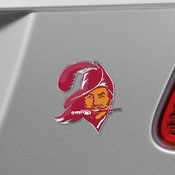 Tampa Bay Buccaneers Heavy Duty Aluminum Embossed Color Emblem - Alternate, 60618