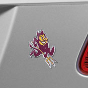 Arizona State Sun Devils Heavy Duty Aluminum Embossed Color Emblem - Alternate, 60624