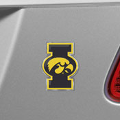 Iowa Hawkeyes Heavy Duty Aluminum Embossed Color Emblem - Alternate, 60634