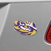 LSU Tigers Heavy Duty Aluminum Embossed Color Emblem - Alternate, 60639