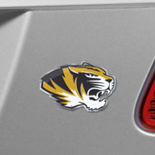 Missouri Tigers Heavy Duty Aluminum Embossed Color Emblem - Alternate, 60646