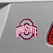 Ohio State Buckeyes Heavy Duty Aluminum Embossed Color Emblem - Alternate, 60649