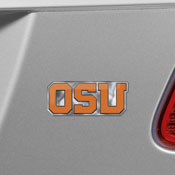 Oregon State Beavers Heavy Duty Aluminum Embossed Color Emblem - Alternate, 60653