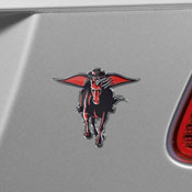 Texas Tech Red Raiders Heavy Duty Aluminum Embossed Color Emblem - Alternate, 60661