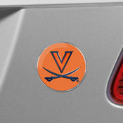 Virginia Cavaliers Heavy Duty Aluminum Embossed Color Emblem - Alternate, 60664