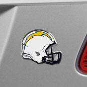 Los Angeles Chargers Heavy Duty Aluminium Helmet Emblem, 60703