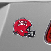 Louisiana-Lafayette Ragin' Cajuns Heavy Duty Aluminium Helmet Emblem, 60762