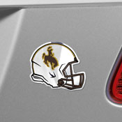 Wyoming Cowboys Heavy Duty Aluminium Helmet Emblem, 60793