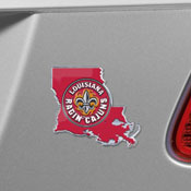 Louisiana-Lafayette Ragin' Cajuns Team State Aluminum Embossed Emblem, 60871