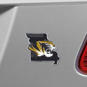 Missouri Tigers Team State Aluminum Embossed Emblem, 60877