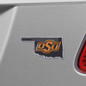 Oklahoma State Cowboys Team State Aluminum Embossed Emblem, 60881