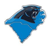 Carolina Panthers Team State Aluminum Embossed Emblem, 60897