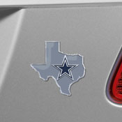Dallas Cowboys Team State Aluminum Embossed Emblem, 60898