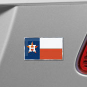 Houston Astros State Flag Aluminum Embossed Emblem, 60911