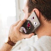 Arizona Cardinals 12 Count Mini Decal Sticker Pack, 61110