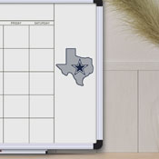 Dallas Cowboys Team State Shape Decal Sticker, 61312