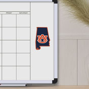 Auburn Tigers Team State Shape Decal Sticker, 61321