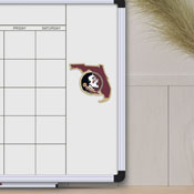 Florida State Seminoles Team State Shape Decal Sticker, 61326