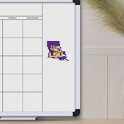LSU Tigers Team State Shape Decal Sticker, 61334