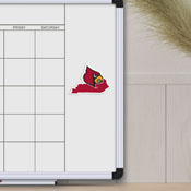 Louisville Cardinals Team State Shape Decal Sticker, 61336