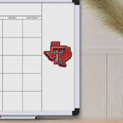 Texas Tech Red Raiders Team State Shape Decal Sticker, 61359
