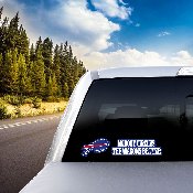 Buffalo Bills 2 Piece Team Slogan Decal Sticker Set, 61371