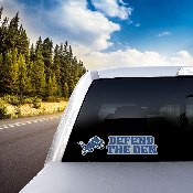 Detroit Lions 2 Piece Team Slogan Decal Sticker Set, 61378