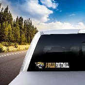 Jacksonville Jaguars 2 Piece Team Slogan Decal Sticker Set, 61381