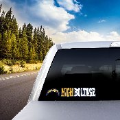 Los Angeles Chargers 2 Piece Team Slogan Decal Sticker Set, 61392