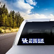 Kentucky Wildcats 2 Piece Team Slogan Decal Sticker Set, 61412