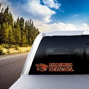 Oregon State Beavers 2 Piece Team Slogan Decal Sticker Set, 61427