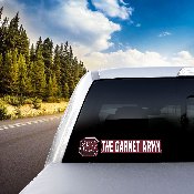 South Carolina Gamecocks 2 Piece Team Slogan Decal Sticker Set, 61429