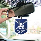 MLB - Los Angeles Dodgers Air Freshener 2-pk 2.75 x 3.5 - 